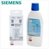 Genuine Siemens Descaler & Cleaning Tablets Coffee Machine Promo Set - 311813 Decalcifier 311769 / 311560 / 310575 / 310967 - thecoffeefiltershop