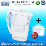 FJ402 Brita Maxtra Marella Compatible Water Filter Jug + free Filter - thecoffeefiltershop