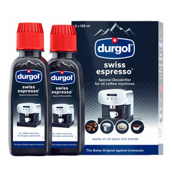 Durgol Swiss Espresso Special Descaler Decalcifier for Espresso Coffee Machine 2 x 125ml