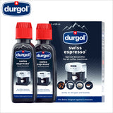 Durgol Swiss Espresso Special Descaler Decalcifier for Espresso Coffee Machine 2 x 125ml - thecoffeefiltershop