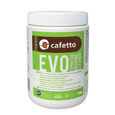 Cafetto EVO Espresso Coffee Machine Cleaner OMRI listed for organic use - 125g