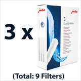 3 x Genuine OEM Jura Claris White Water Filter for Coffee Machine Bean To Cup - thecoffeefiltershop