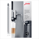 Jura Milk Pipe With Stainless Steel Casing - HP2 - thecoffeefiltershop