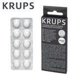 Genuine Krups Coffee Machine Cleaning Tablets XS3000 - 10pcs