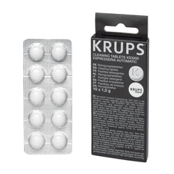 Genuine Krups Coffee Machine Cleaning Tablets XS3000 - 10pcs